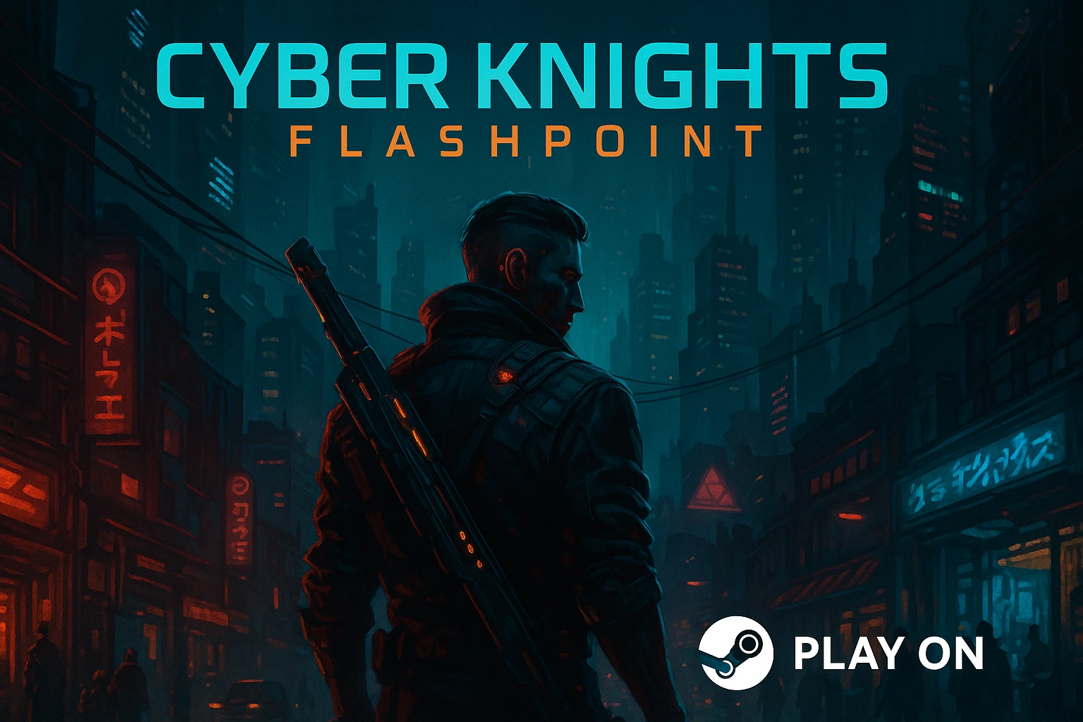 cyber knights flashpoint, cyber knights flashpoint steam, cyber knights flashpoint pc, cyberpunk strategy game