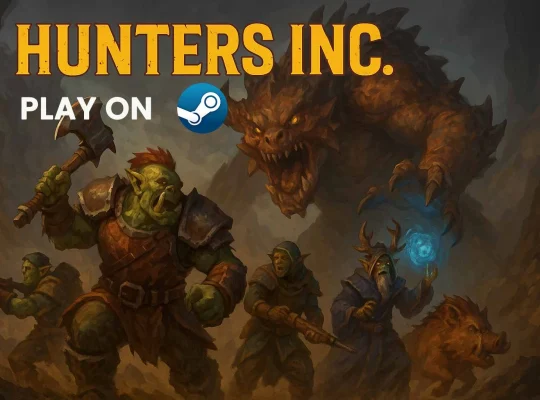 Hunters Inc, Hunters Inc steam, Hunters Inc pc