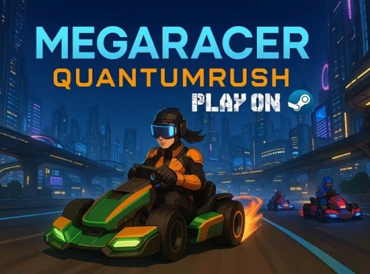 MEGARACER QUANTUMRUSH, MEGARACER QUANTUMRUSH steam, MEGARACER QUANTUMRUSH pc