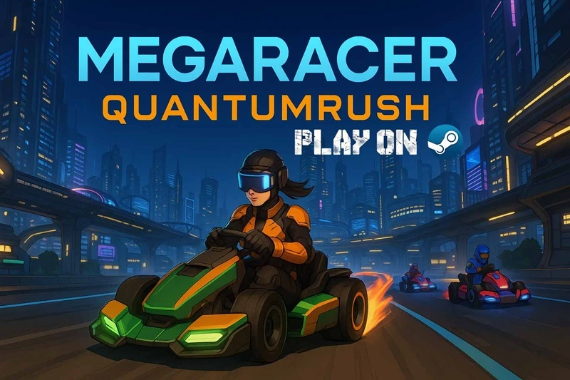 MEGARACER QUANTUMRUSH, MEGARACER QUANTUMRUSH steam, MEGARACER QUANTUMRUSH pc