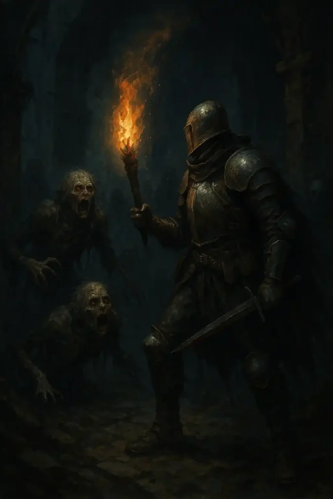 dark poster Dungeon Stalkers