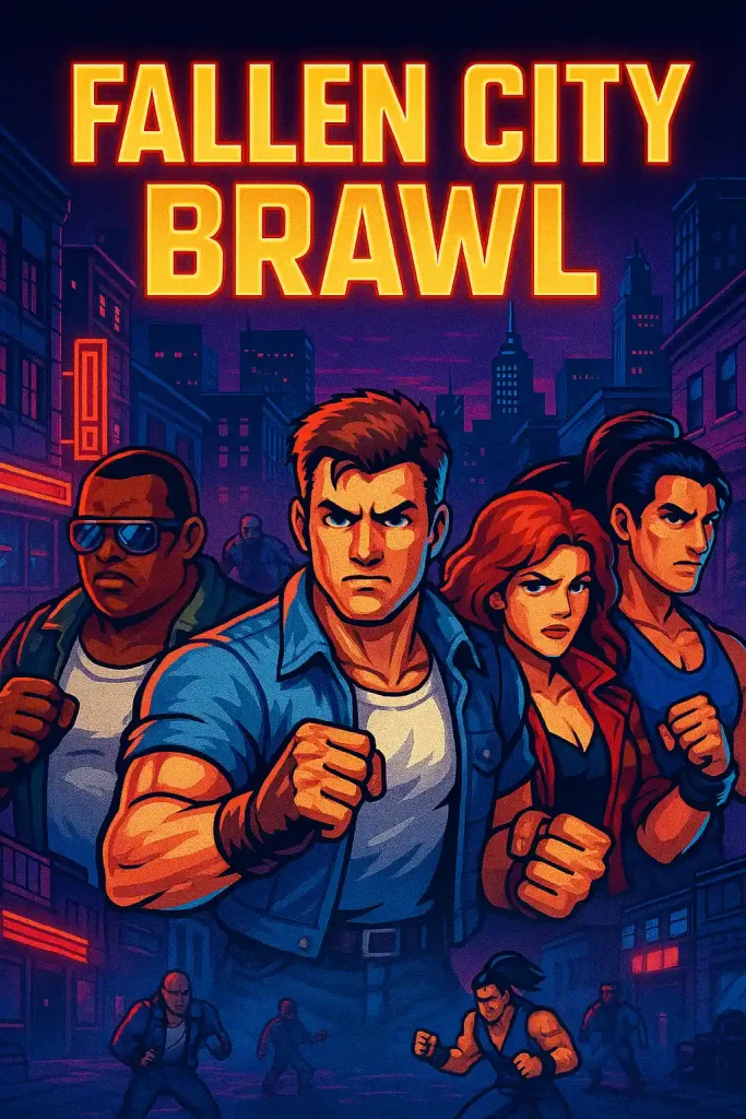 poster Fallen City Brawl